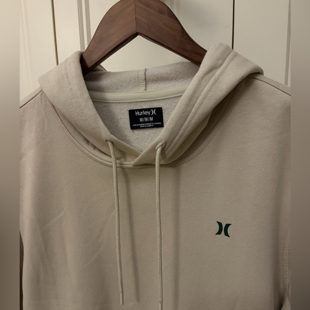 Hurley Men's Beige Hoodie